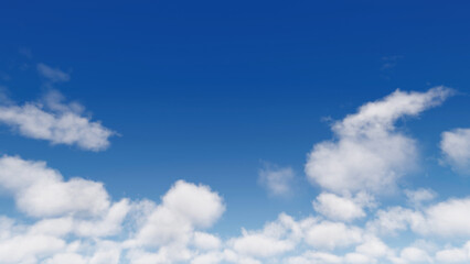 晴れた昼の空と浮かぶ雲