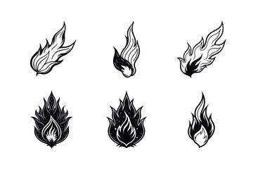 Retro Blaze Feather Tattoo Kit