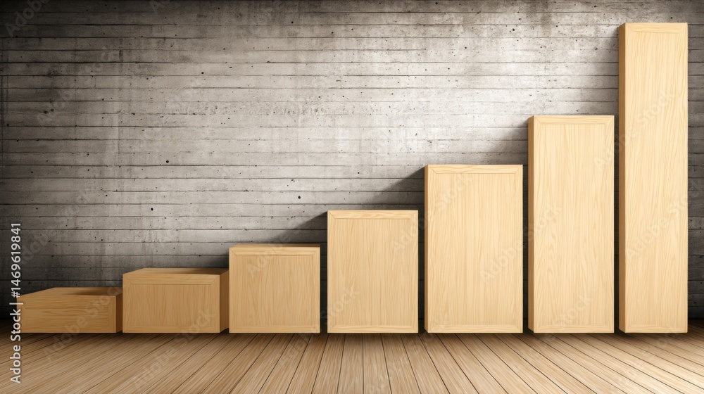 Poster wooden shelf with wooden floor creating a context for short interest build-up and rising pressure fr