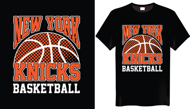 New York Knicks Basketball T-Shirts Design