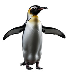 penguin isolated on white