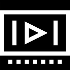 video illustration on a white background    