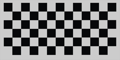 Fototapeta premium Retro black and white geometric pattern background