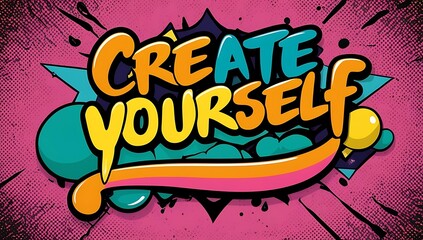 Fototapeta premium Motivational graphic design (1)