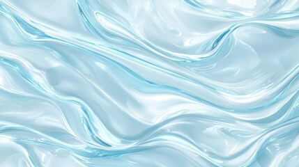 Obraz premium Abstract Icy Blue Glass Texture Background for Creative Projects