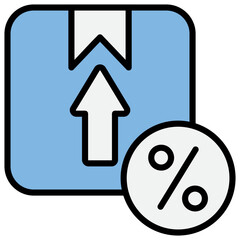 Marginal Blue Black Icon