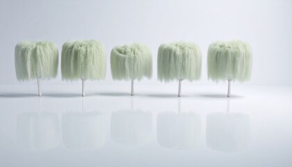 Five Decorative Willow Trees Minimalist Decor