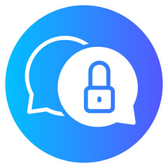 privacy gradient icon
