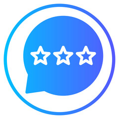 stars gradient icon