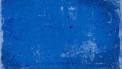 荒れた質感の青い紙素材
