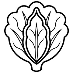 Bok Choy icon vector