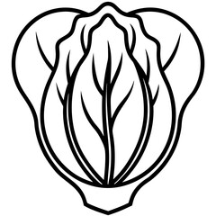 Bok Choy icon vector