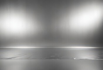 Obraz premium Silver foil backdrop, intense highlights, subtle shadows, crease, foil paper, reflective silver