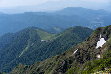 mountain landscape with mountains