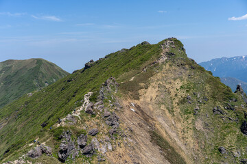 mountain landscape with mountains
