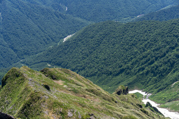 mountain landscape with mountains
