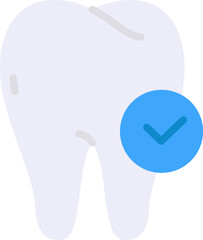 Dental care illustration on a white background     