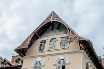 Obraz premium old wooden church