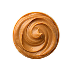 Sandalwood paste isolated on transparent background.