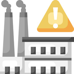 factory (2) illustration on a white background   