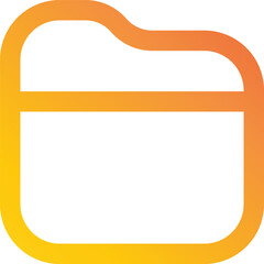 folder illustration on a white backgr