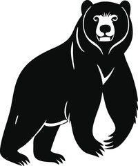 Black Bear Silhouette