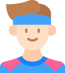 headband illustration on a white background     