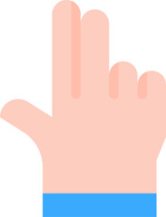 hold illustration on a white background     