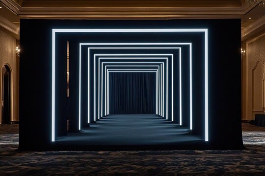 Elegant Event Space,  Perspective Illusion