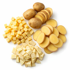 Delicious Ways to Prepare Potatoes: Cubes, Slices, and Whole