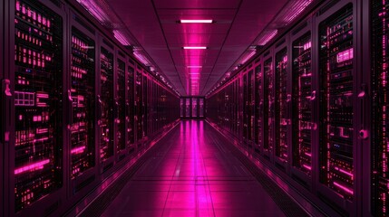 Fototapeta premium Cybernetic server core