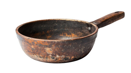 Professional Copped Pan Isolated on Transparent Background for Culinary Use