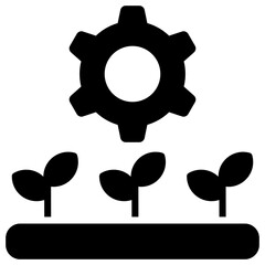 Agriculture Glyph Icon