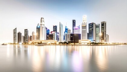 Fototapeta premium City Skyline at Night