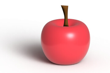 Apple 3D Illustrator Design