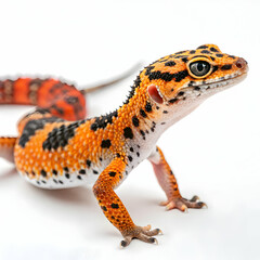 Obraz premium Stunning Leopard Gecko Images: High-Resolution Reptile Pictures