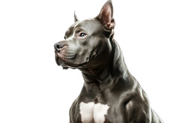 Powerful American Staffordshire Terrier Portrait 