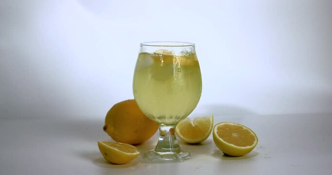 Lemon Splash in a cup of Citrus soda