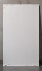 Heavily creased, the white poster shows significant wear; edges slightly frayed , white background, design