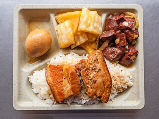 Taiwan's famous cuisine - stewed pork and rice