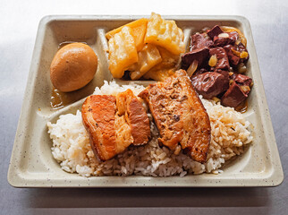 Taiwan's famous cuisine - stewed pork and rice