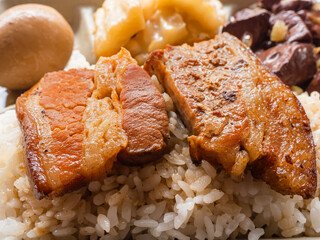 Taiwan's famous cuisine - stewed pork and rice