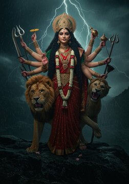 Hindu Indian Goddess	