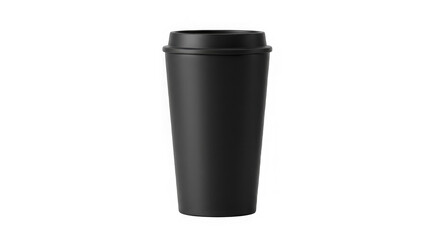 Dark cup amidst digital static frame