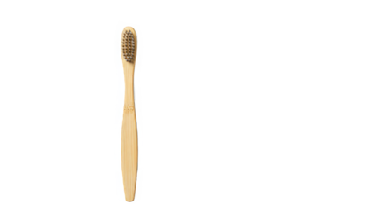 EcoFriendly Toothbrush Amidst Dark Pixelated Chaos