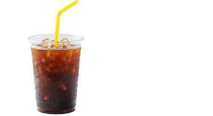 Iced coffee bliss cool refreshment condensation drips