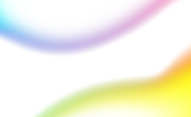 vibrant color gradients shape cutout on transparent background, abstract glowing multicolored blurred gradients shape, color spots cutout on transparent background