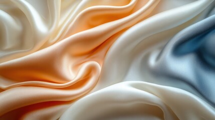 Smooth silk background with gentle transitions