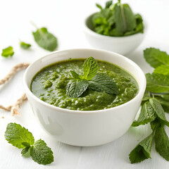 Fresh Mint Chutney Recipe: A Vibrant Green Sauce