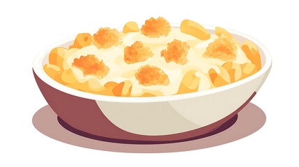 Creamy Mac  Cheese in Bowl. (2)